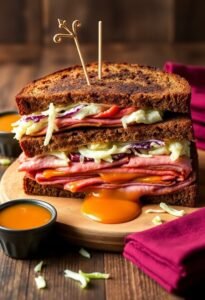 messy deli sloppy joe