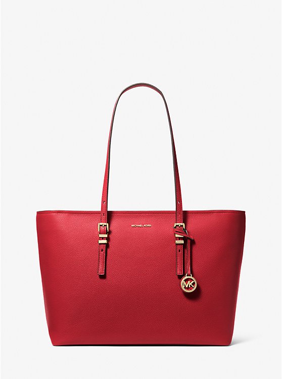 Quinn Large Pebbled Leather Tote Bag