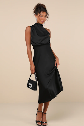 black dress