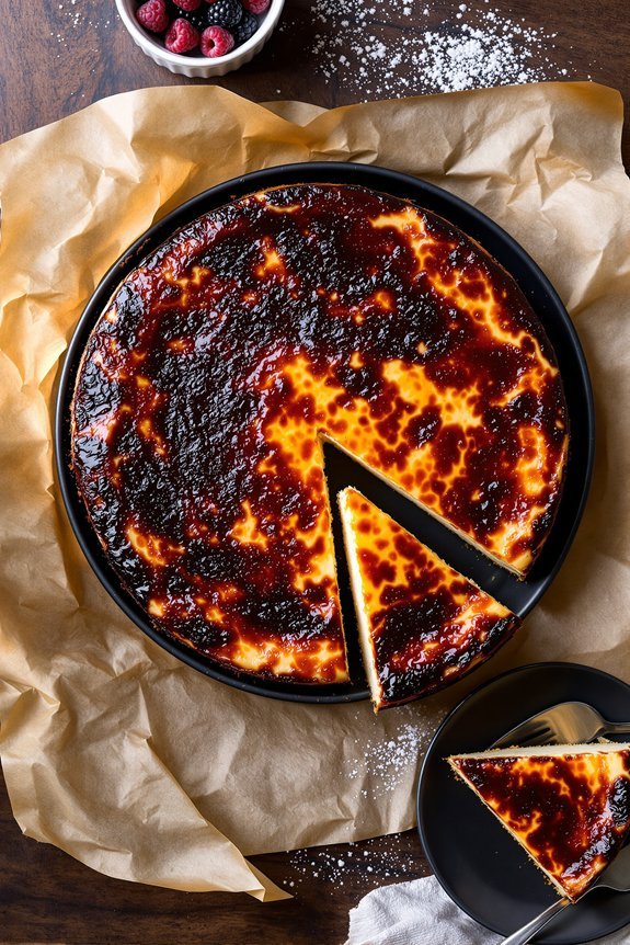 burnt basque cheesecake recipe