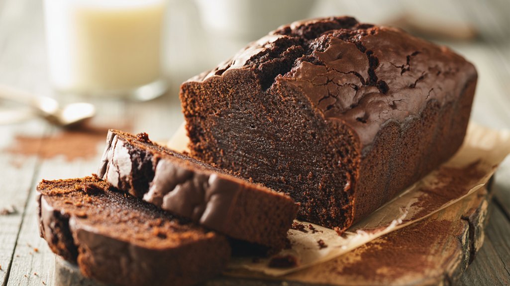 eggless chocolate oil loaf